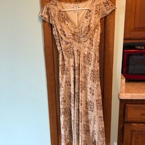 Brown/Tan La Belle dress